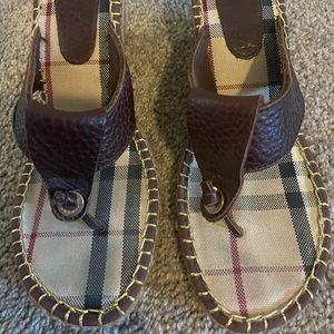 Burberry wedges